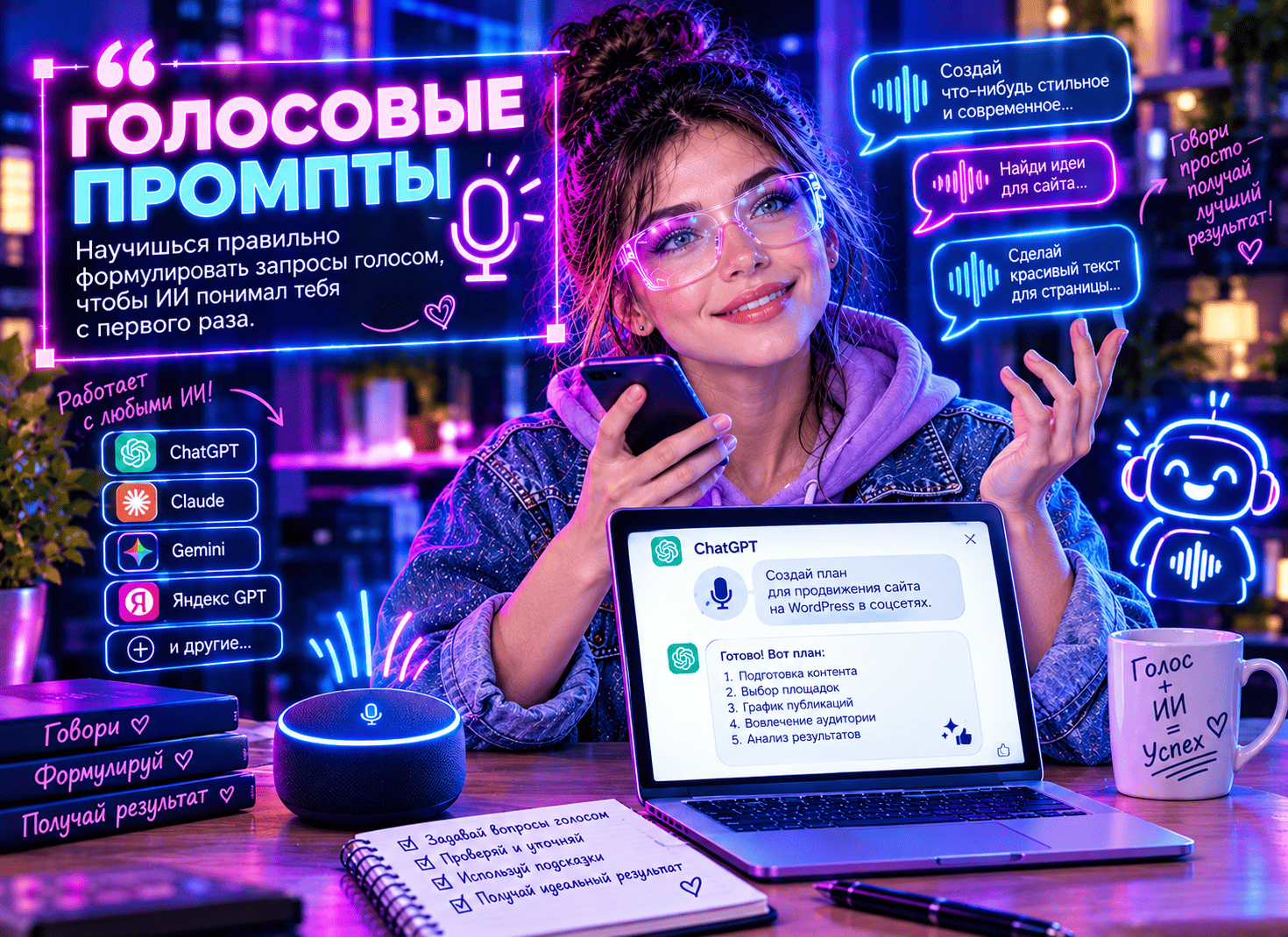 Голосовые промпты
